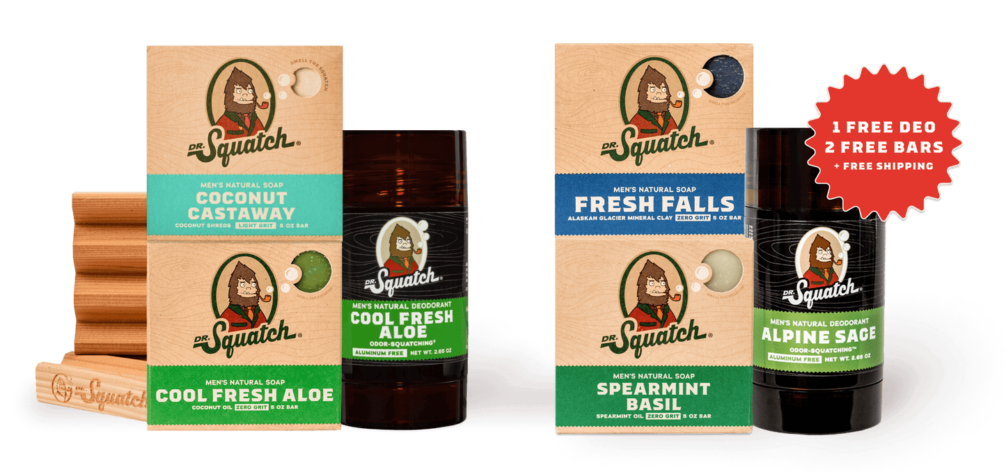 Deodorant & Soap Starter Set