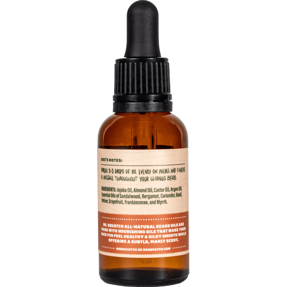 Sandalwood Bourbon Beard Oil