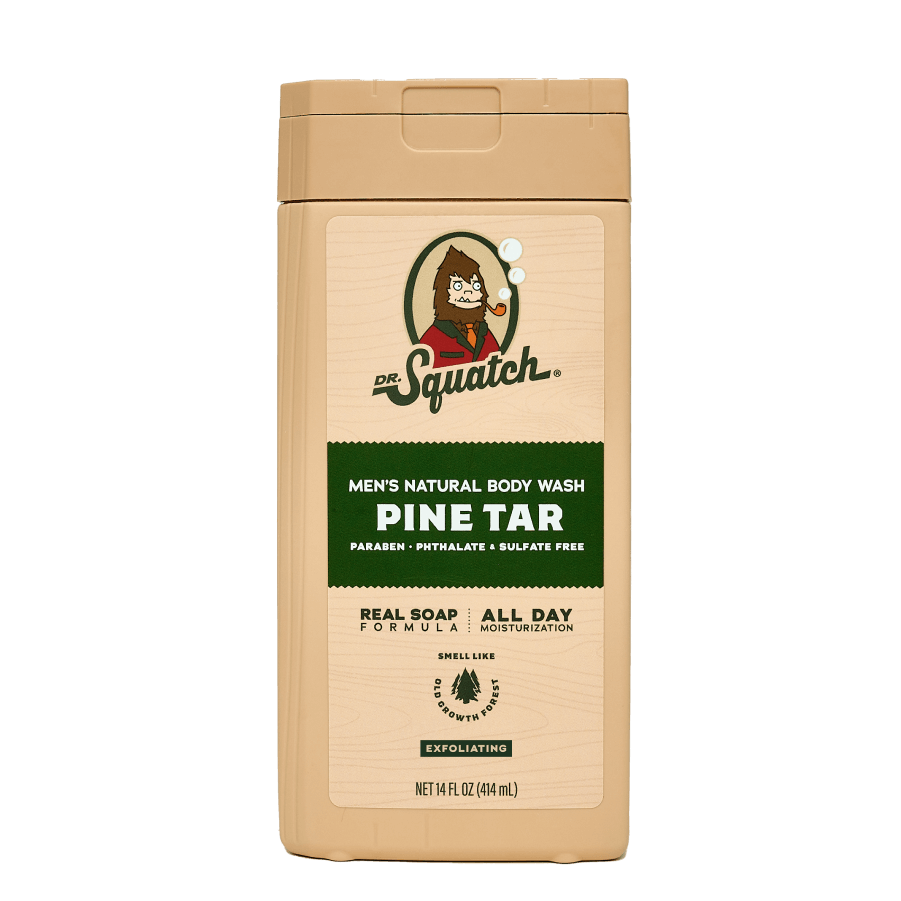 14 oz Pine Tar Exfoliating Body Wash