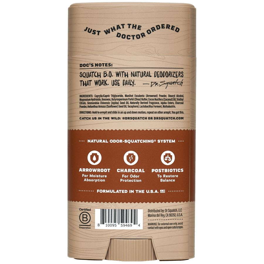 Wood Barrel Bourbon Deodorant