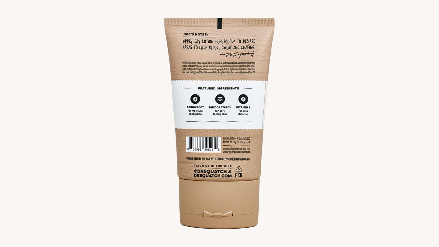 Unscented Dry Lotion