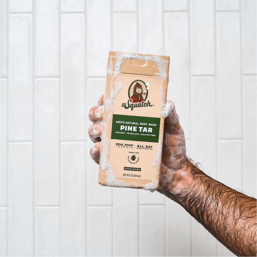 14 oz Pine Tar Exfoliating Body Wash