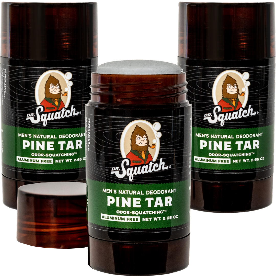 Pine Tar Deodorant 3-Pack