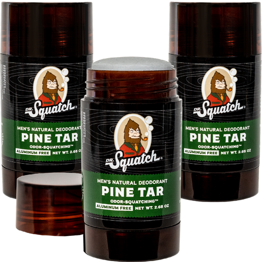 Pine Tar Deodorant 3-Pack