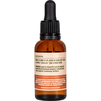Sandalwood Bourbon Beard Oil