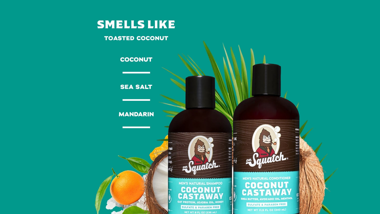 Coconut Castaway Hair Care Kit