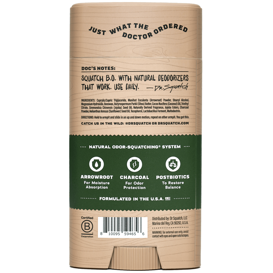 Pine Tar Deodorant
