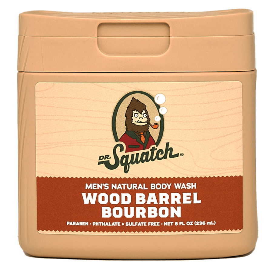 8 oz Wood Barrel Bourbon Body Wash