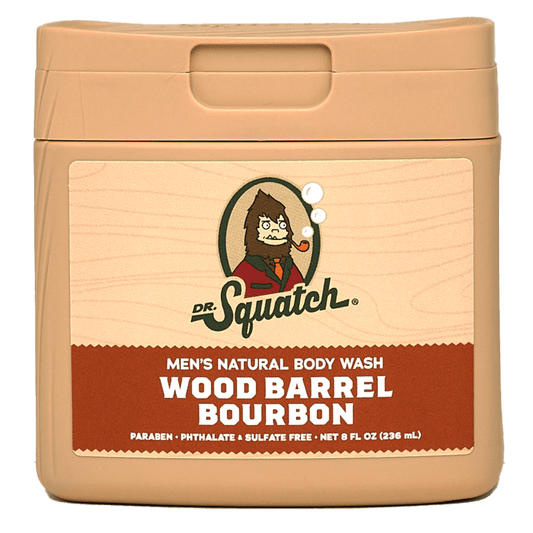 8 oz Wood Barrel Bourbon Body Wash