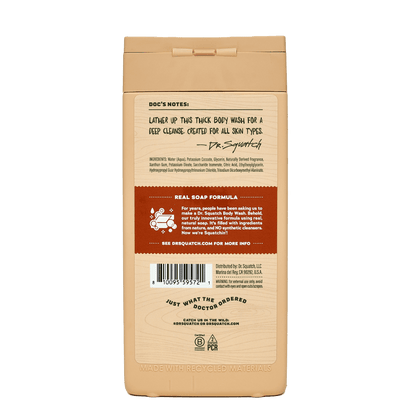 14 oz Wood Barrel Bourbon Body Wash
