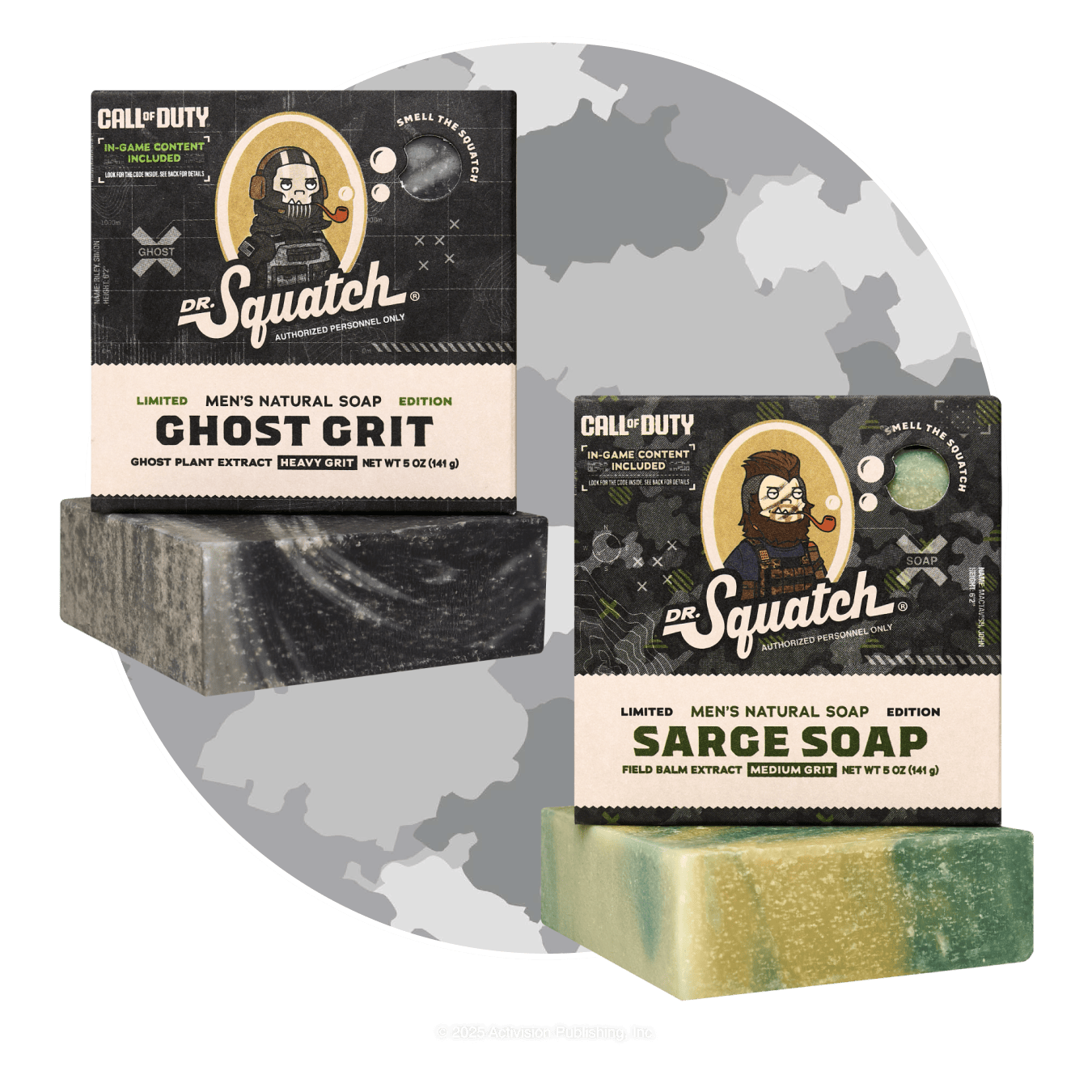 Ghost Grit & Sarge Soap 2-Pack