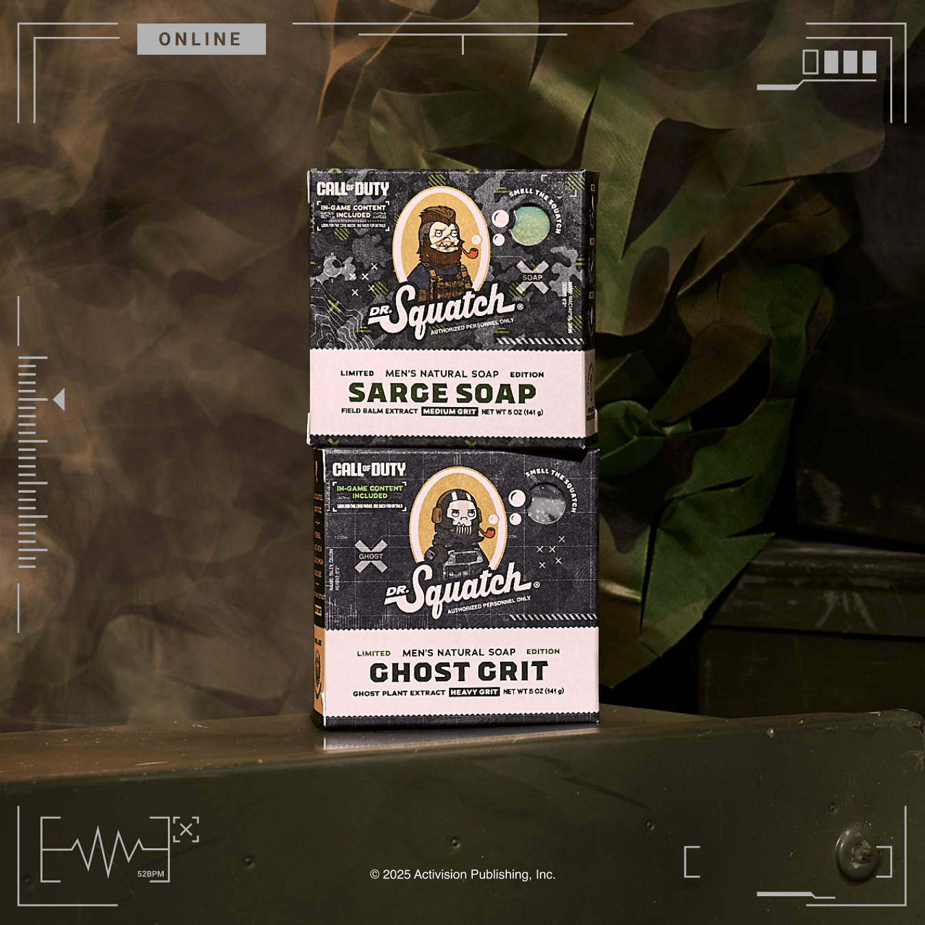 Ghost Grit & Sarge Soap 2-Pack