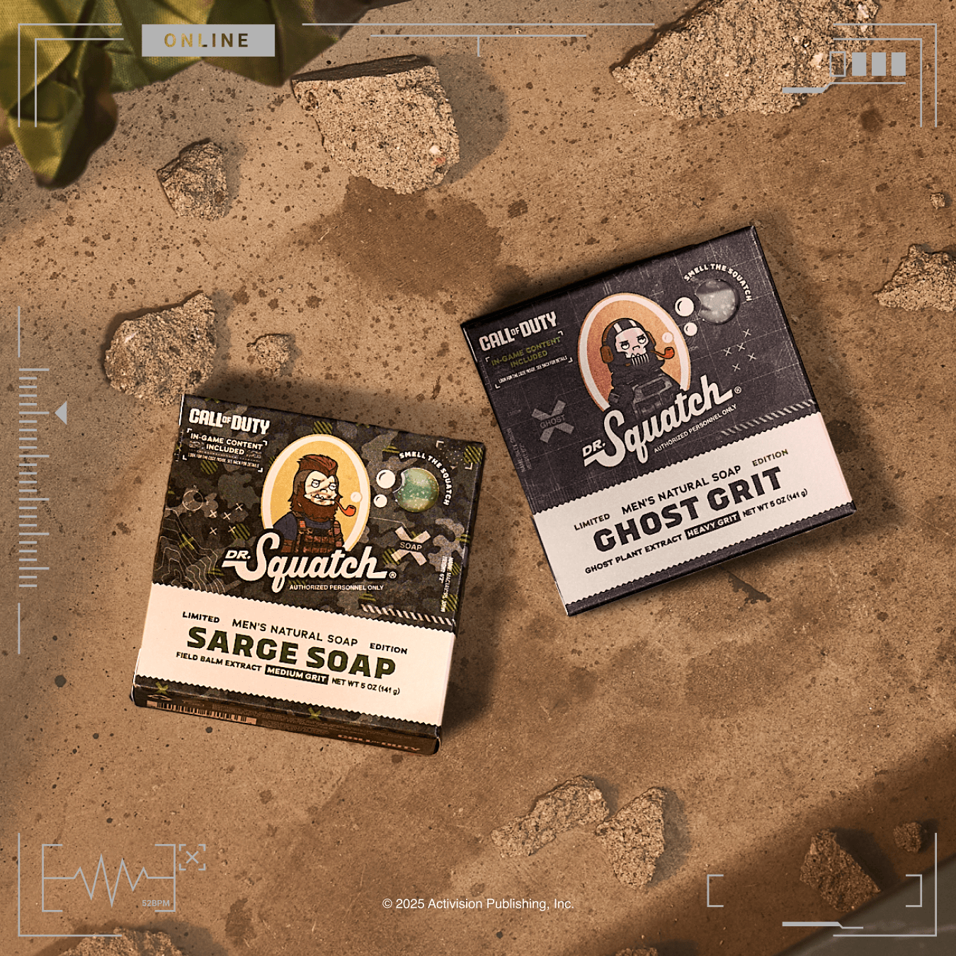 Ghost Grit & Sarge Soap 2-Pack