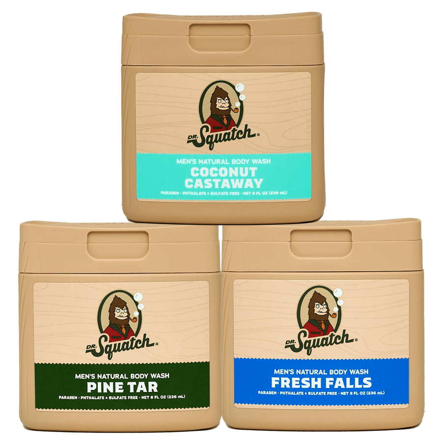 8 oz Body Wash Subscription - 3 Bottles