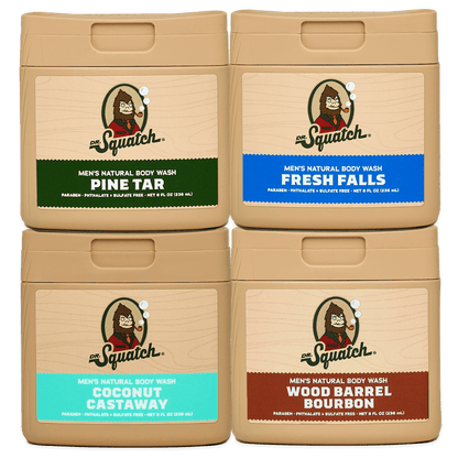 8 oz Body Wash Subscription - 4 Bottles